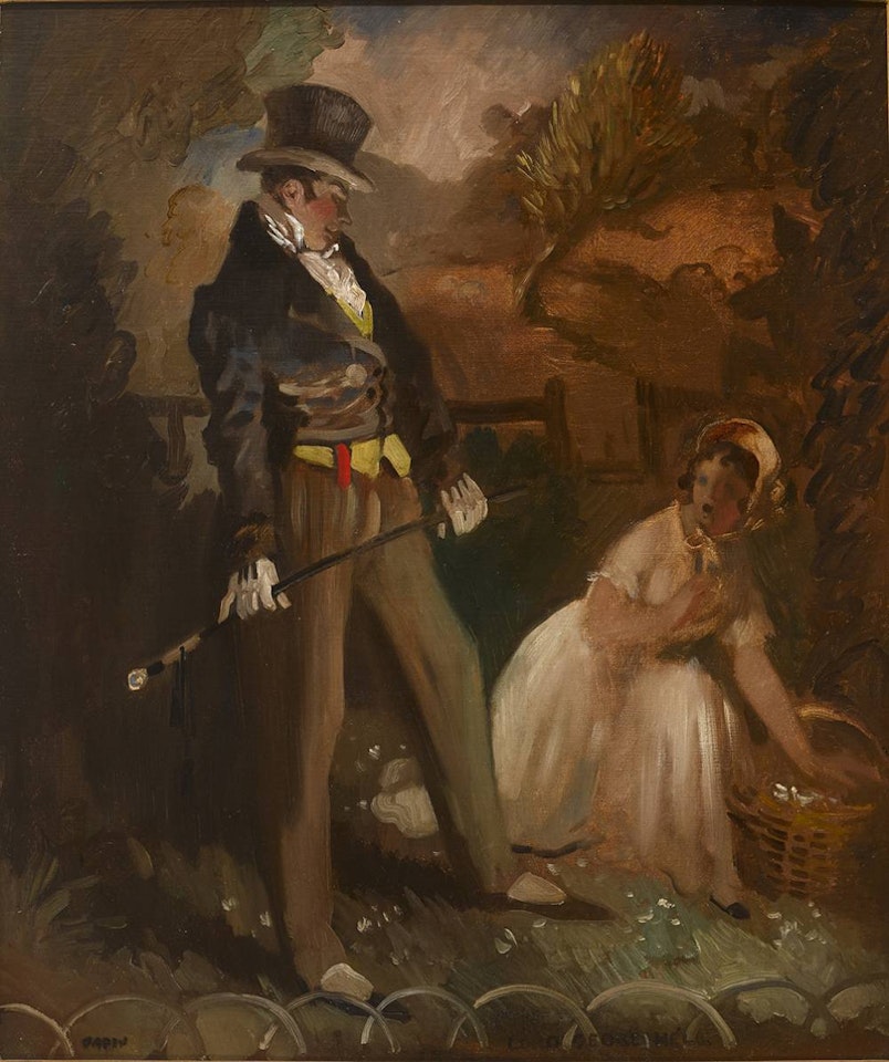 LORD GEORGE HELL by William Orpen