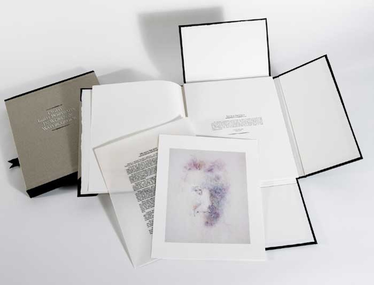 EIGHT IRISH PORTRAITS IN WORDS AND WATERCOLOUR by Louis Le Brocquy