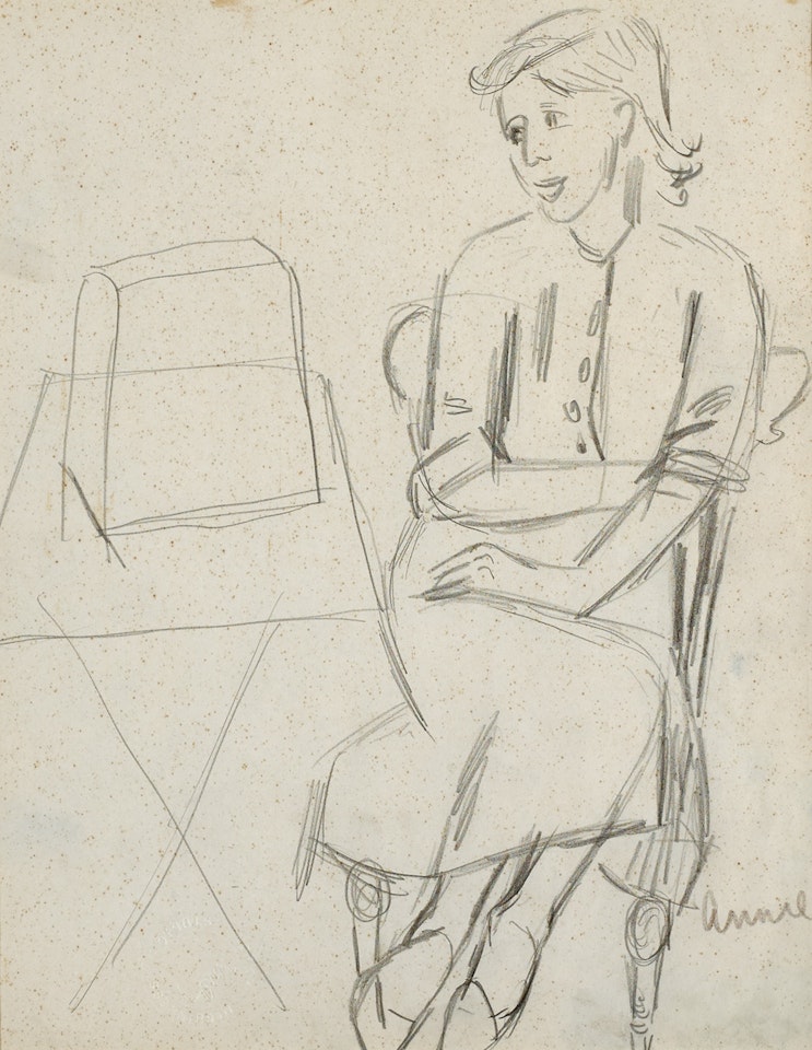 ANNIE (SKETCH) by Norah McGuinness