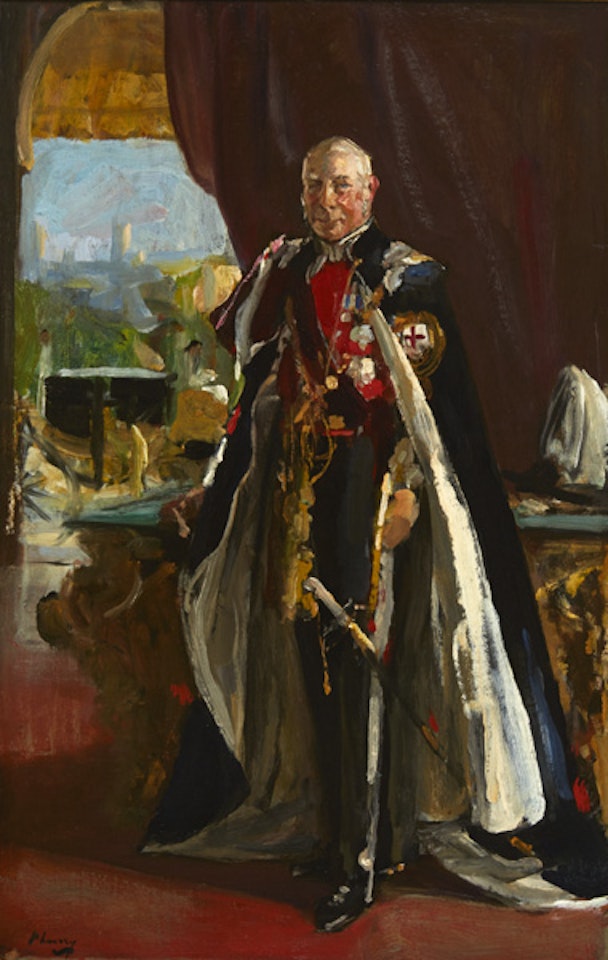 THE EARL OF LONSDALE K. G. by John Lavery