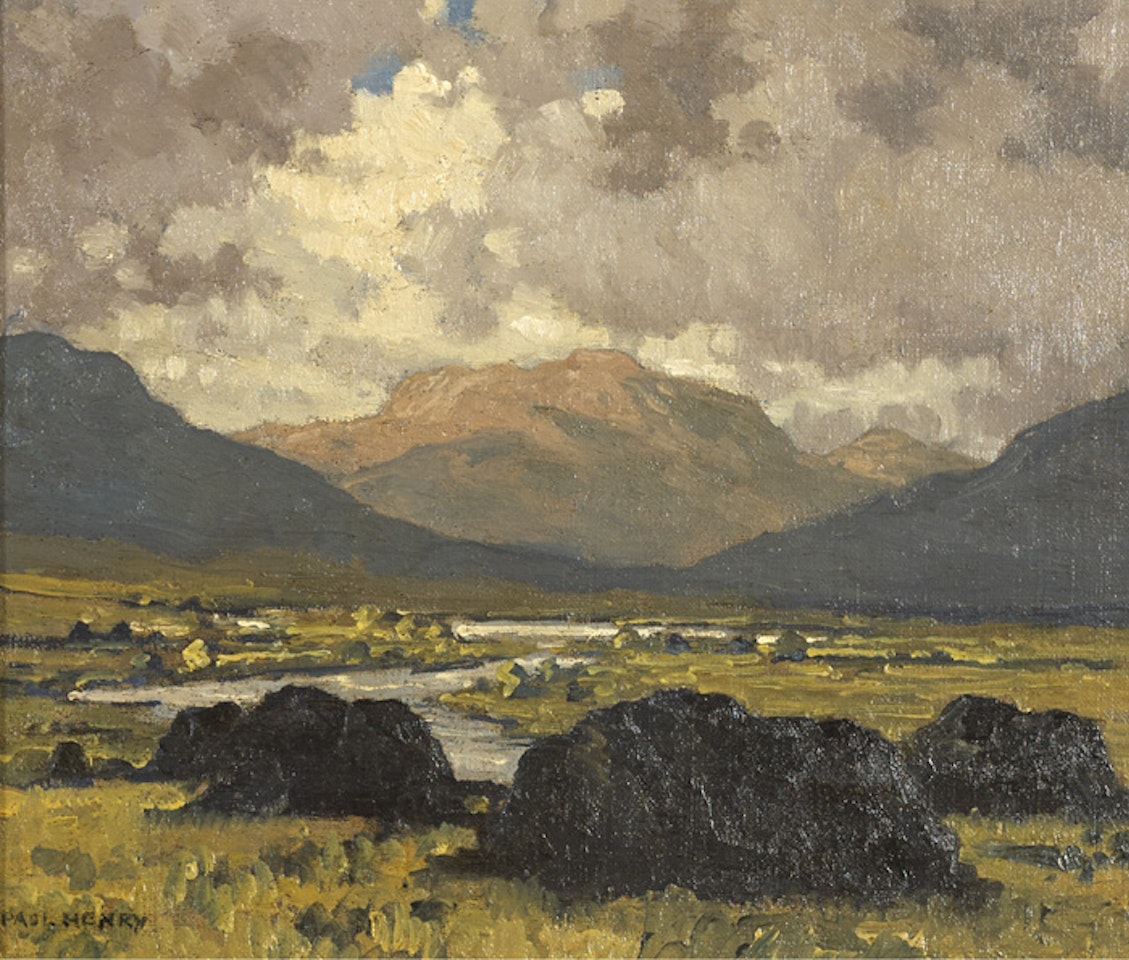 MAAM VALLEY, CONNEMARA by Paul Henry