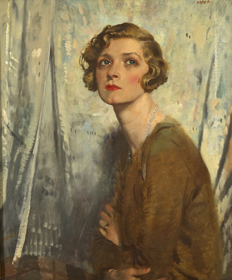 GLADYS COOPER by William Orpen