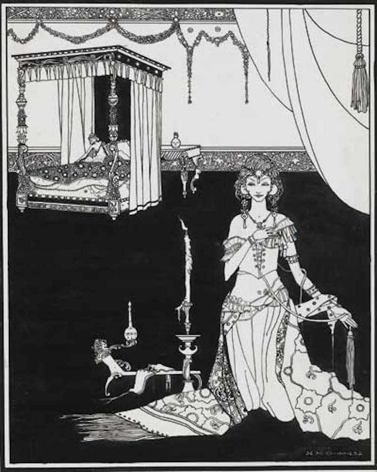 GERALDINE; DECORATION FOR COLERIDGE"S `CHRISTABEL" by Norah McGuinness