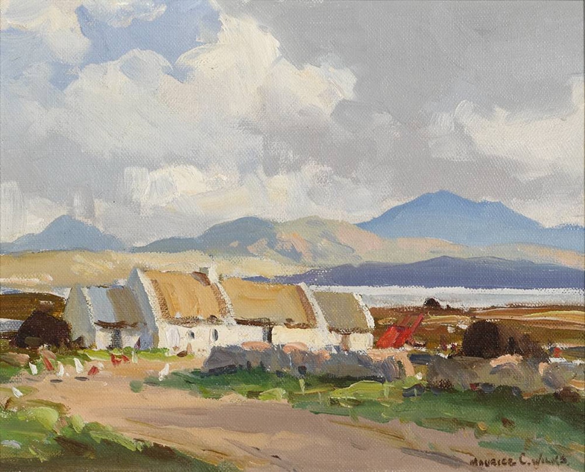LANDSCAPE, COUNTY GALWAY by Maurice Canning Wilks