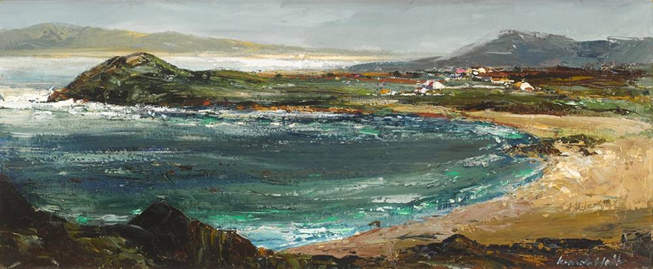 PORTNABLAGH FROM HORN HEAD, DONEGAL by Kenneth Webb