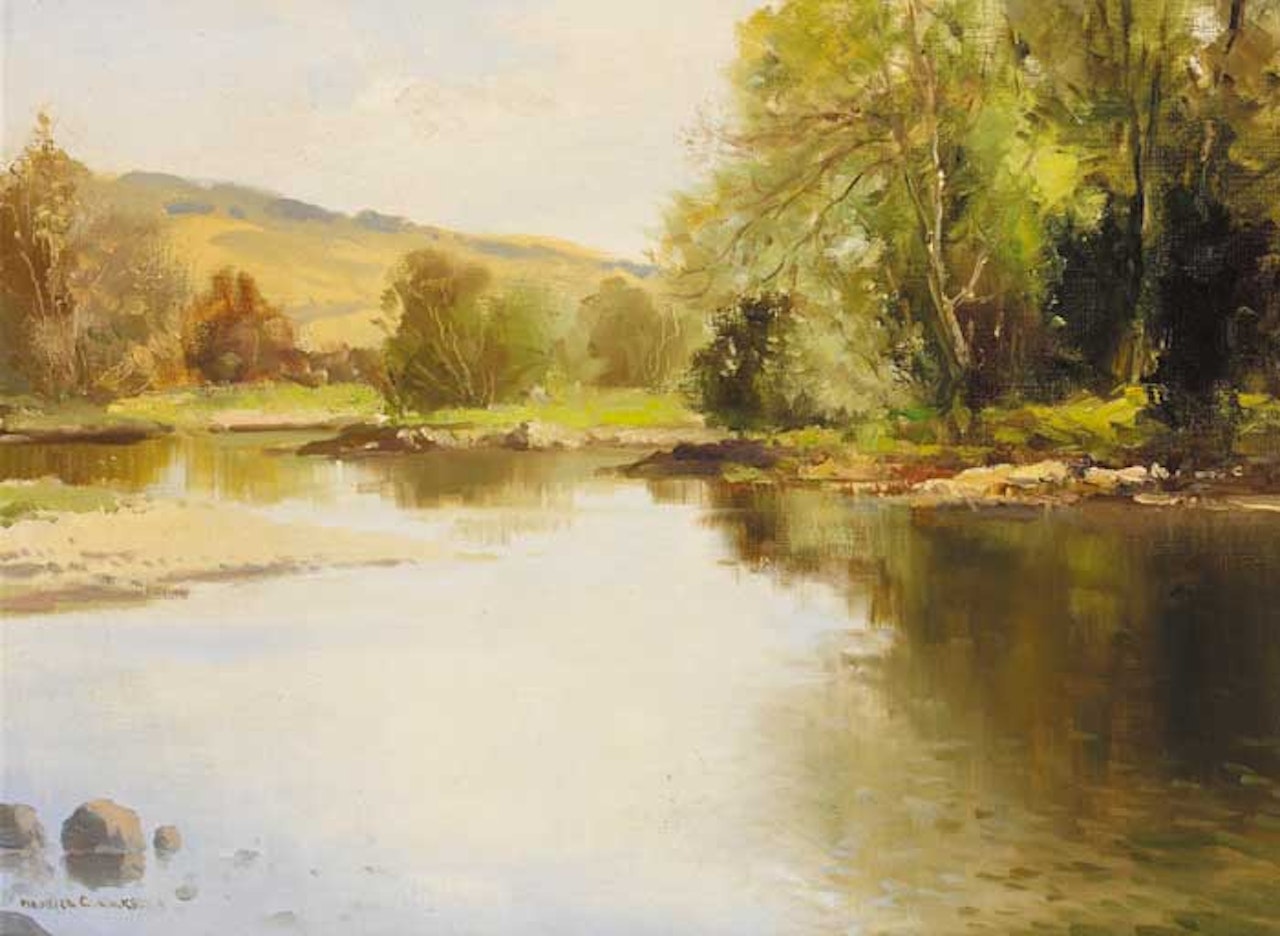 DUN RIVER, COUNTY ANTRIM by Maurice Canning Wilks