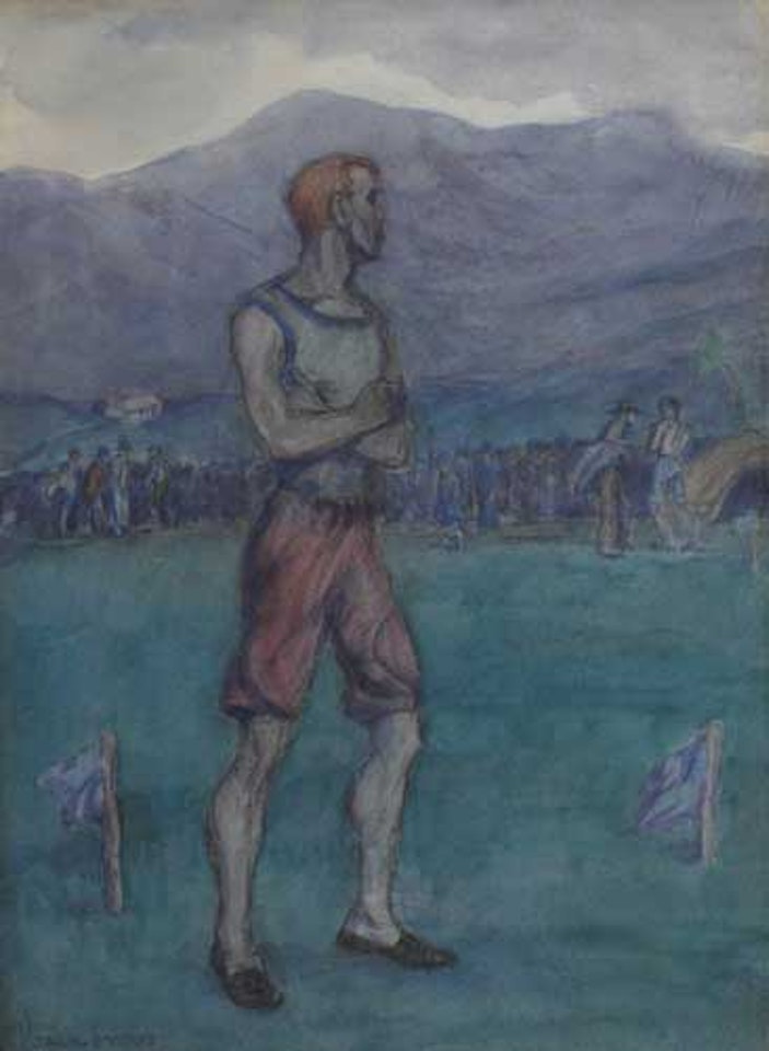 THE OLD CHAMPION by Jack Butler Yeats