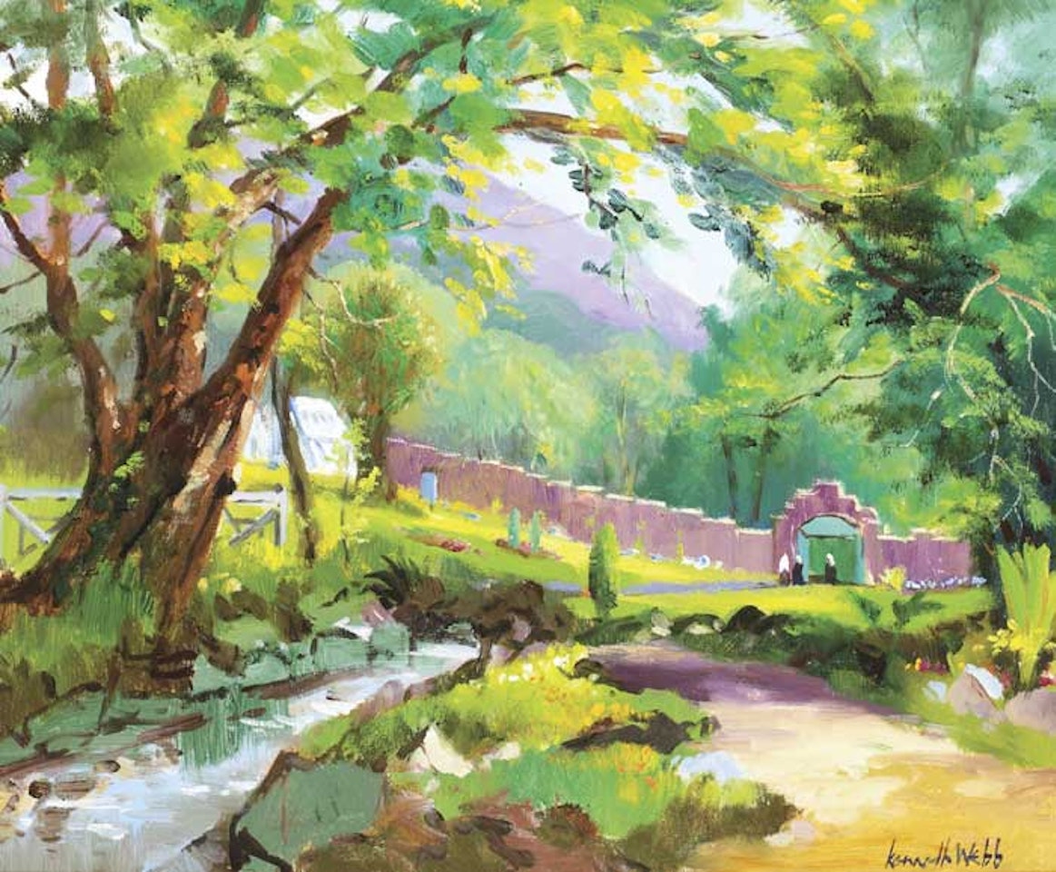 KYLEMORE VICTORIAN GARDENS by Kenneth Webb