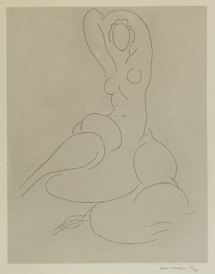 NU POUR CLEVELAND by Henri Matisse