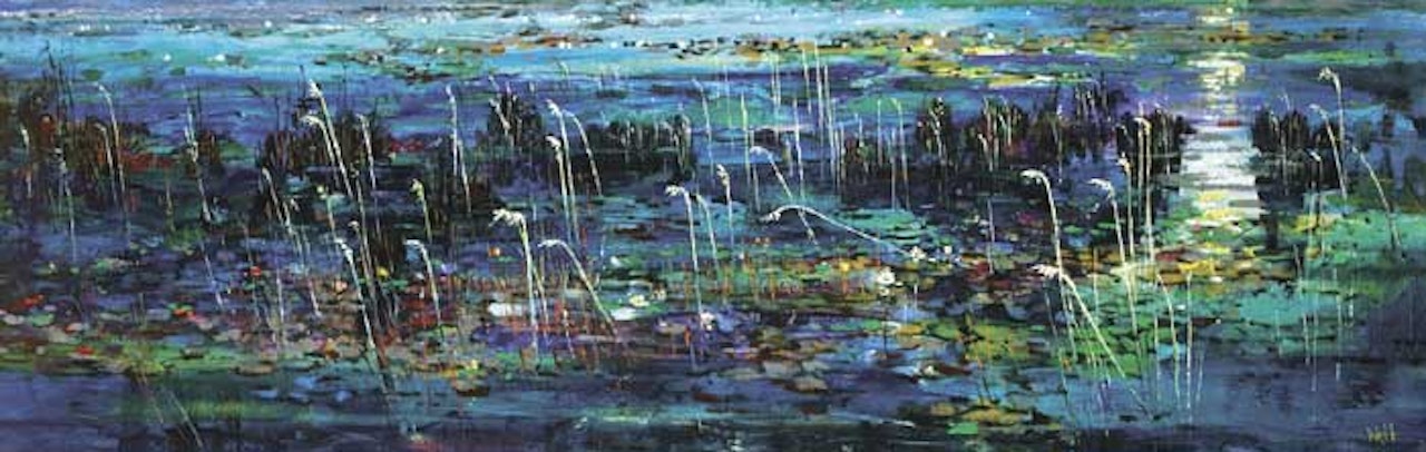 WATERLILLIES by Kenneth Webb
