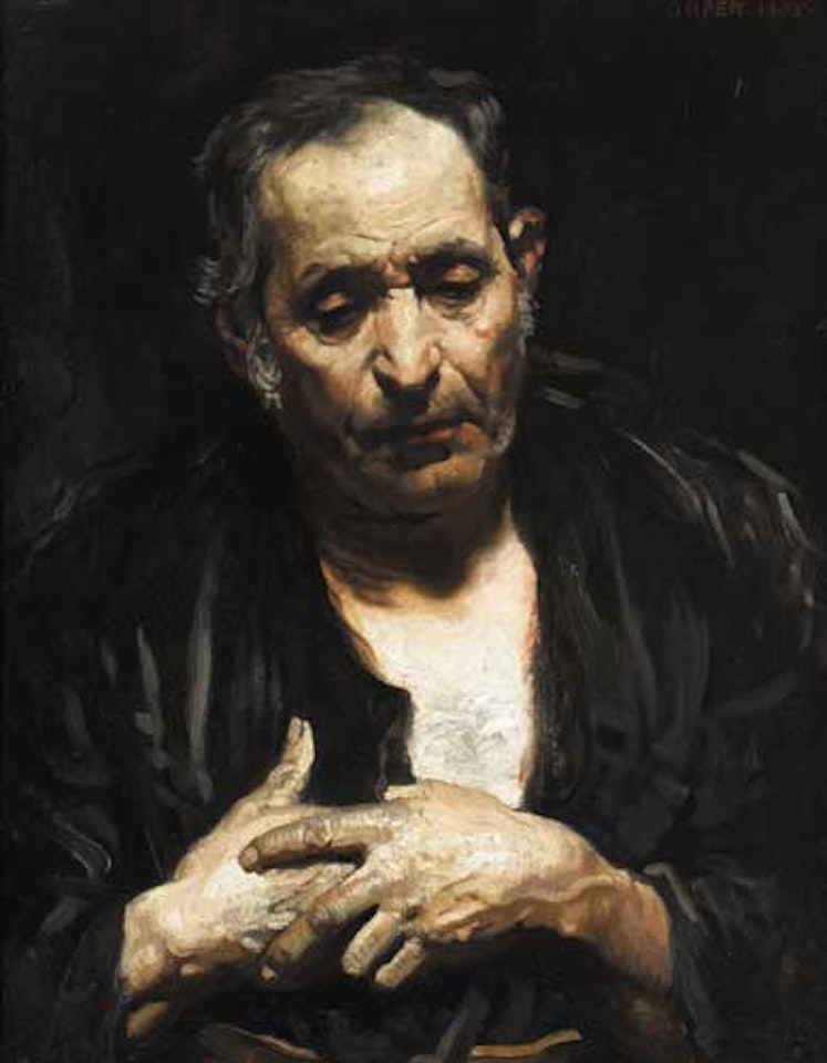 THE SAINT OF POVERTY by William Orpen