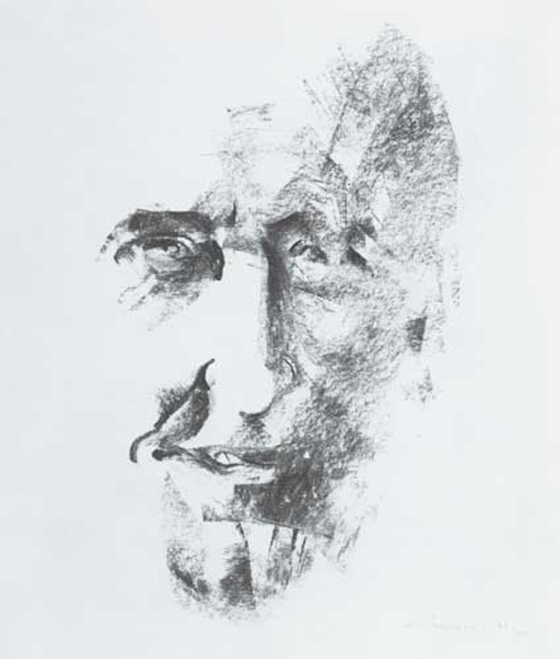 JOHN MONTAGUE by Louis Le Brocquy