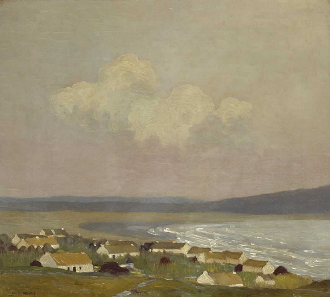 KEEL VILLAGE, ACHILL ISLAND by Paul Henry