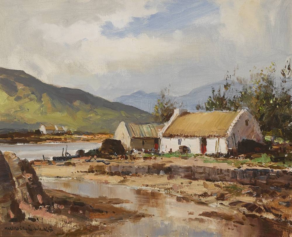 ON INNISHNEE, COUNTY GALWAY by Maurice Canning Wilks