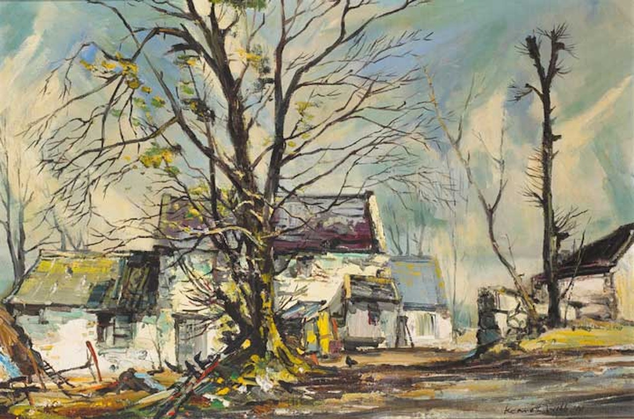 WINTER SUNLIGHT, COUNTY ANTRIM by Kenneth Webb