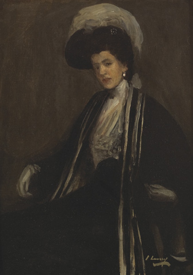 PORTRAIT OF A LADY [THOUGHT TO BE MARGRIT HÖLLRIGL] by John Lavery