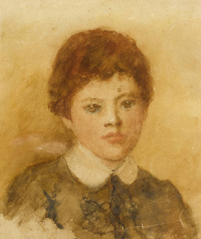 PORTRAIT OF JACK BUTLER YEATS AS A CHILD by John Butler Yeats