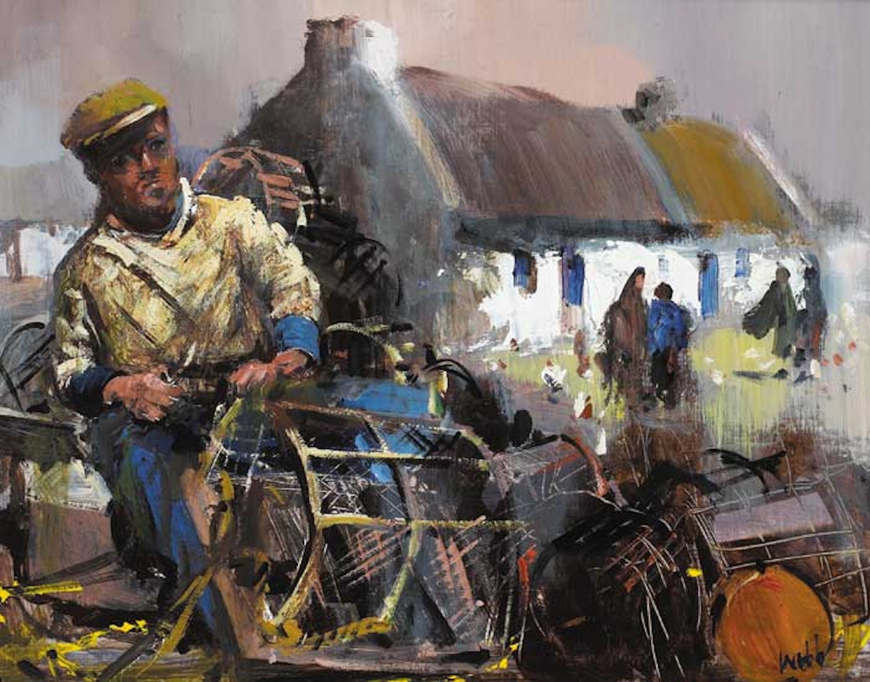 CLADDAGH FISHERMAN by Kenneth Webb