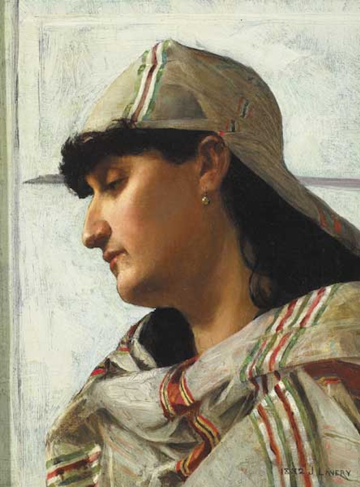 A WOMAN IN ARAB COSTUME by John Lavery