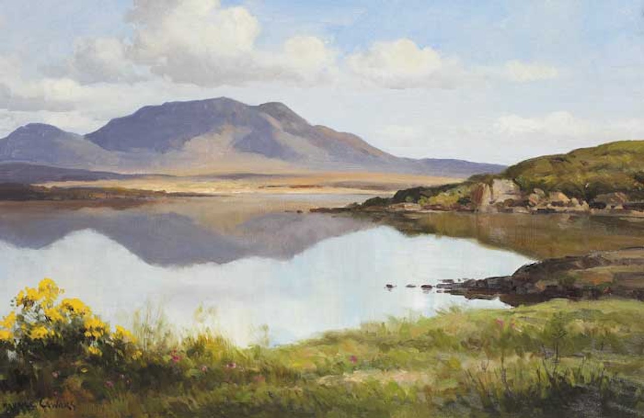 REFLECTIONS, CONNEMARA by Maurice Canning Wilks