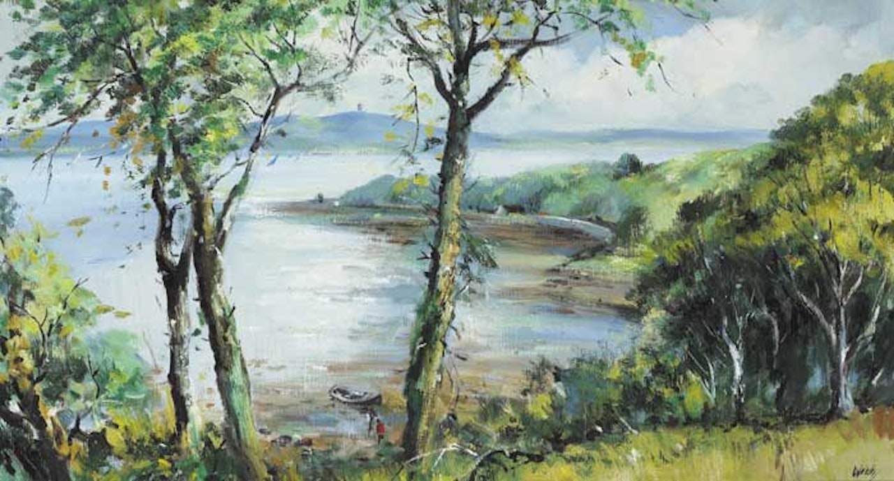SCRABO FROM MOUNT STEWART by Kenneth Webb