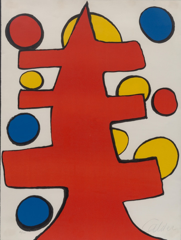 Untitled (Red Tree) by Alexander Calder