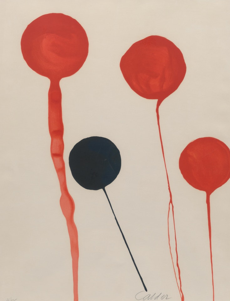 Untitled (Balloons) by Alexander Calder