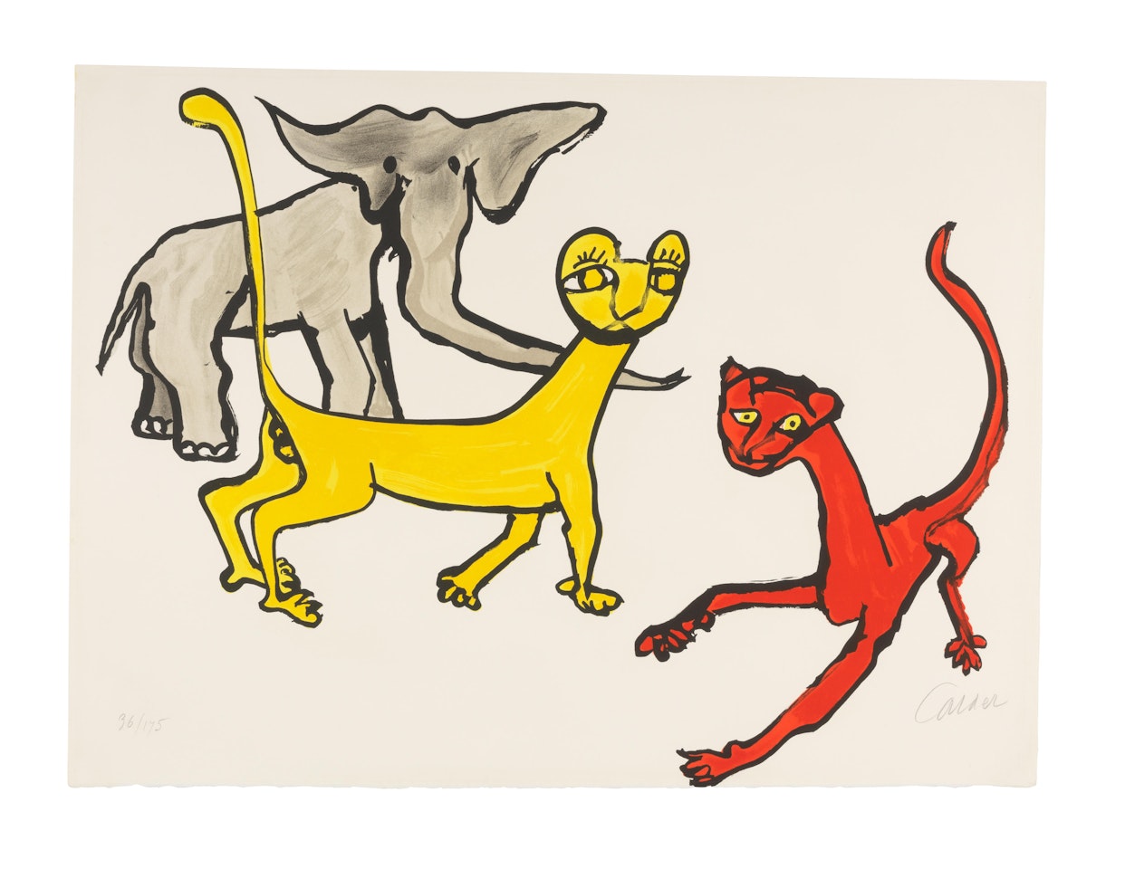 Animals, from Our Unfinished Revolution by Alexander Calder