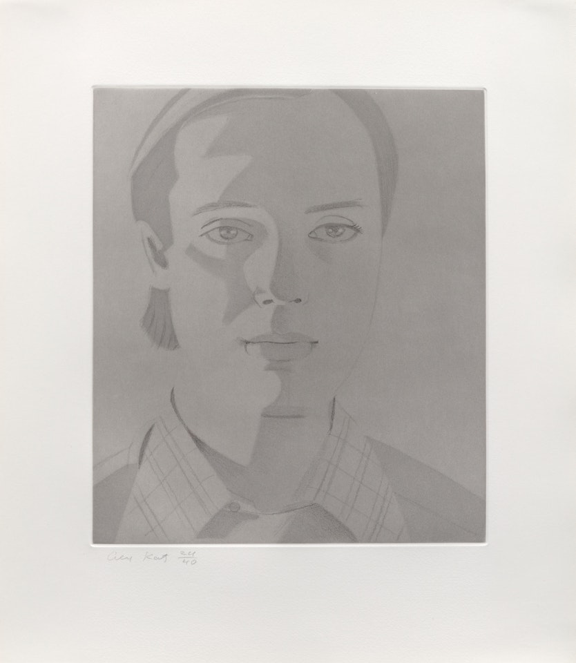 Julian, from Give Me Tomorrow by Alex Katz