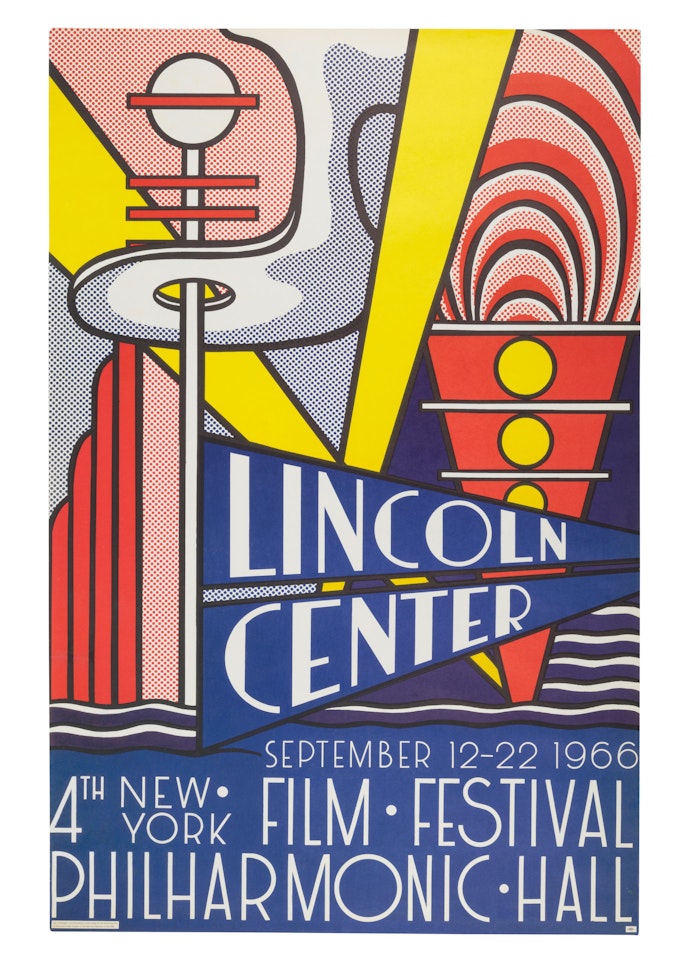 Lincoln Center (Poster) (Corlett III.21) by Roy Lichtenstein