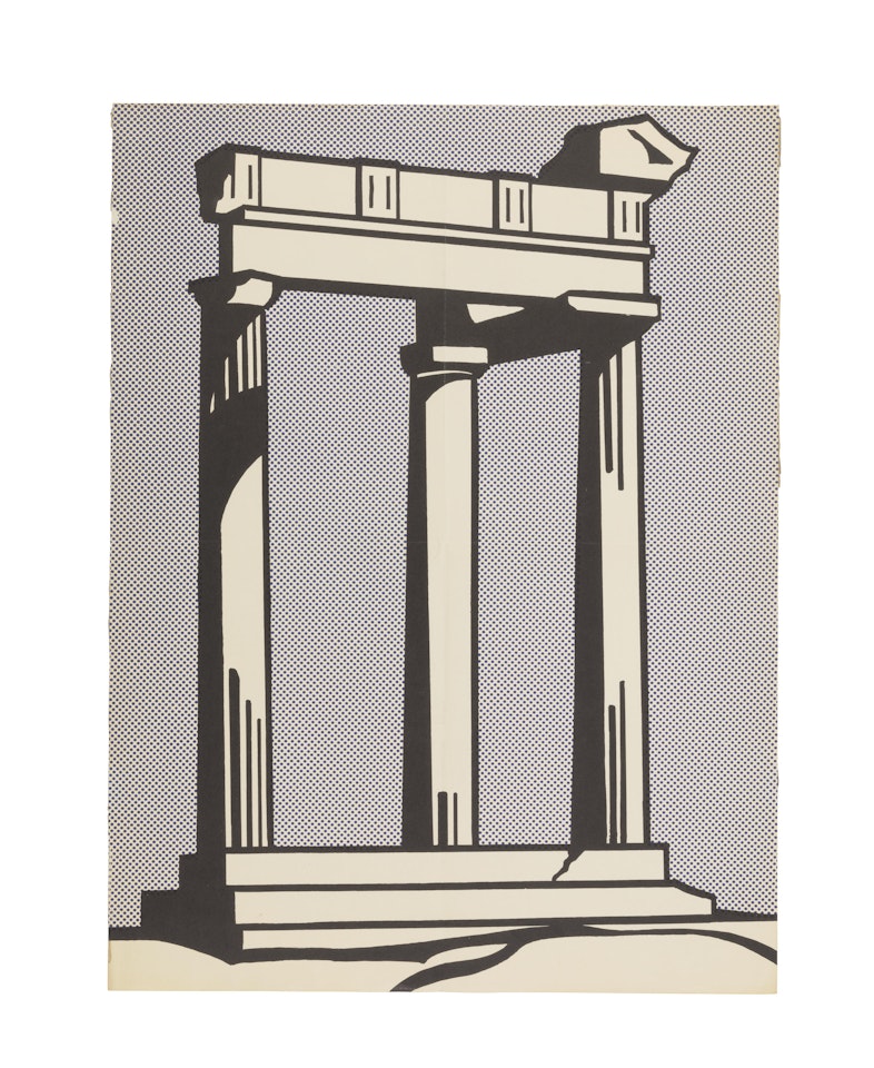 Temple (Castelli Mailer) (Corlett II.3) by Roy Lichtenstein