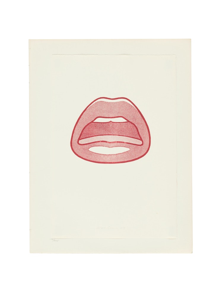 Untitled, from Stamped Indelibly by Tom Wesselmann