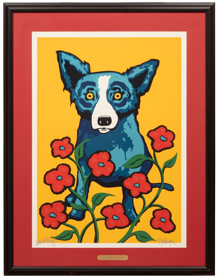 "A Garden Party" by George Rodrigue