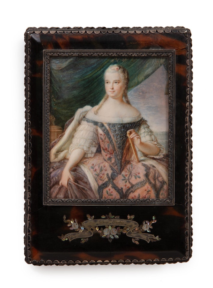 "Portrait of Princess Sophie of France" by French School