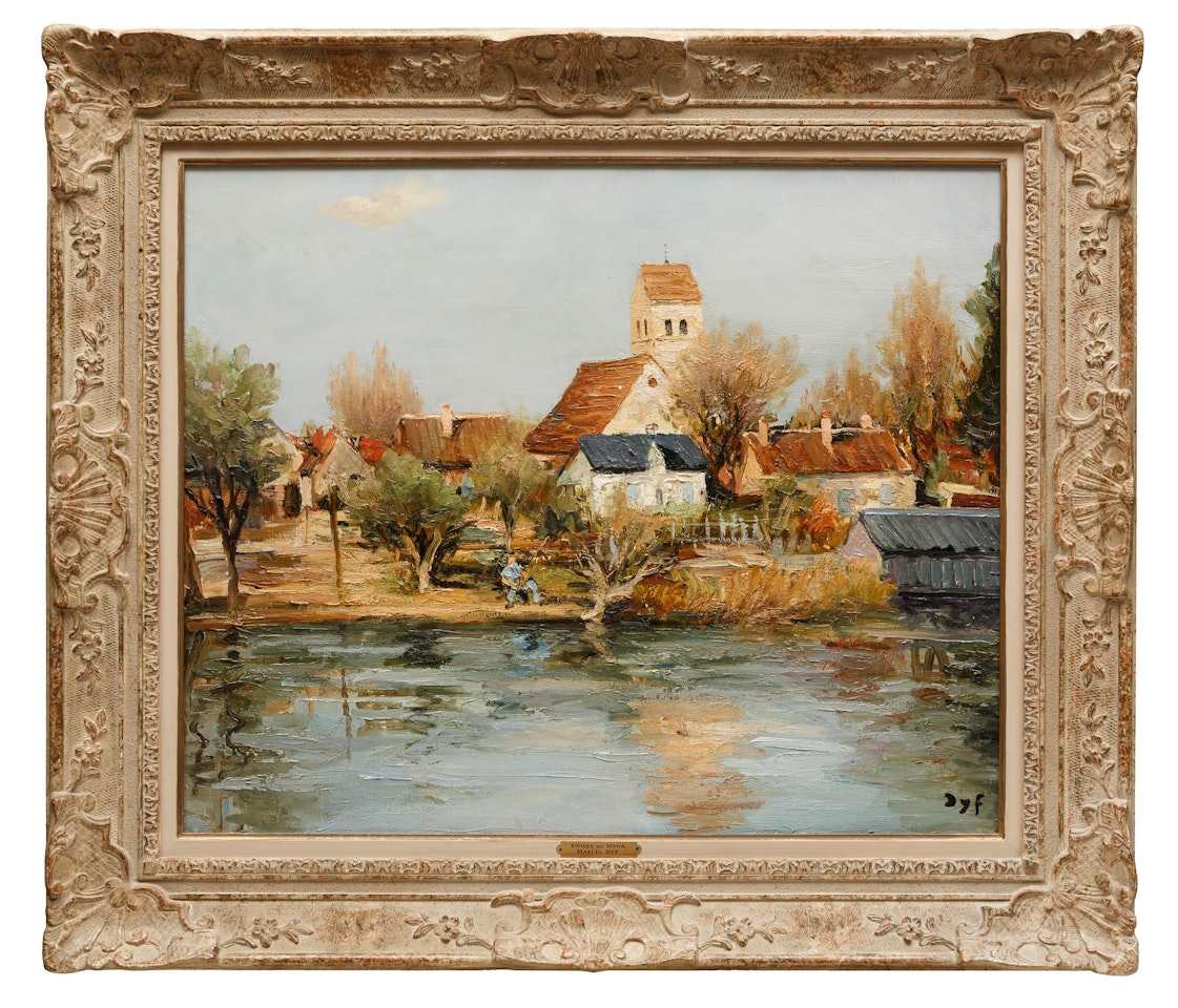 "Riviere au Matin, Bourgogne" by Marcel Dyf