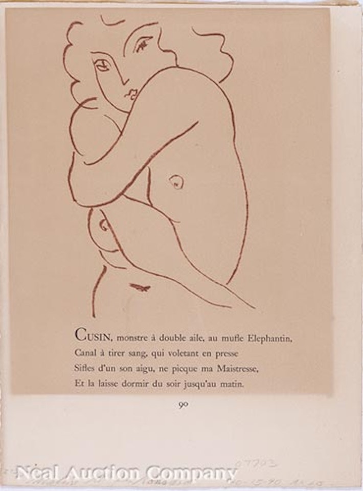 "Cusin.." by Henri Matisse