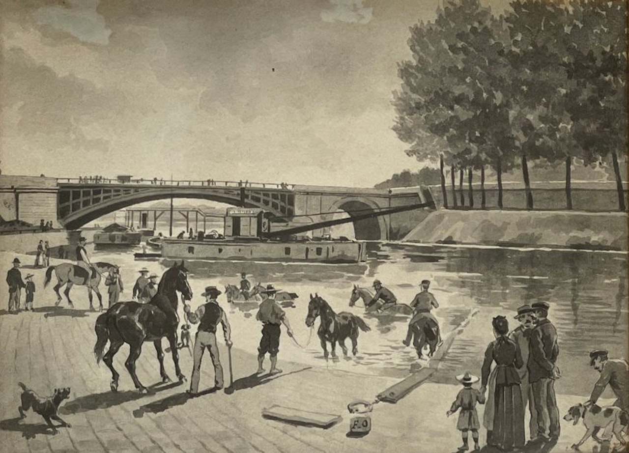 Bord de Seine animé by French School