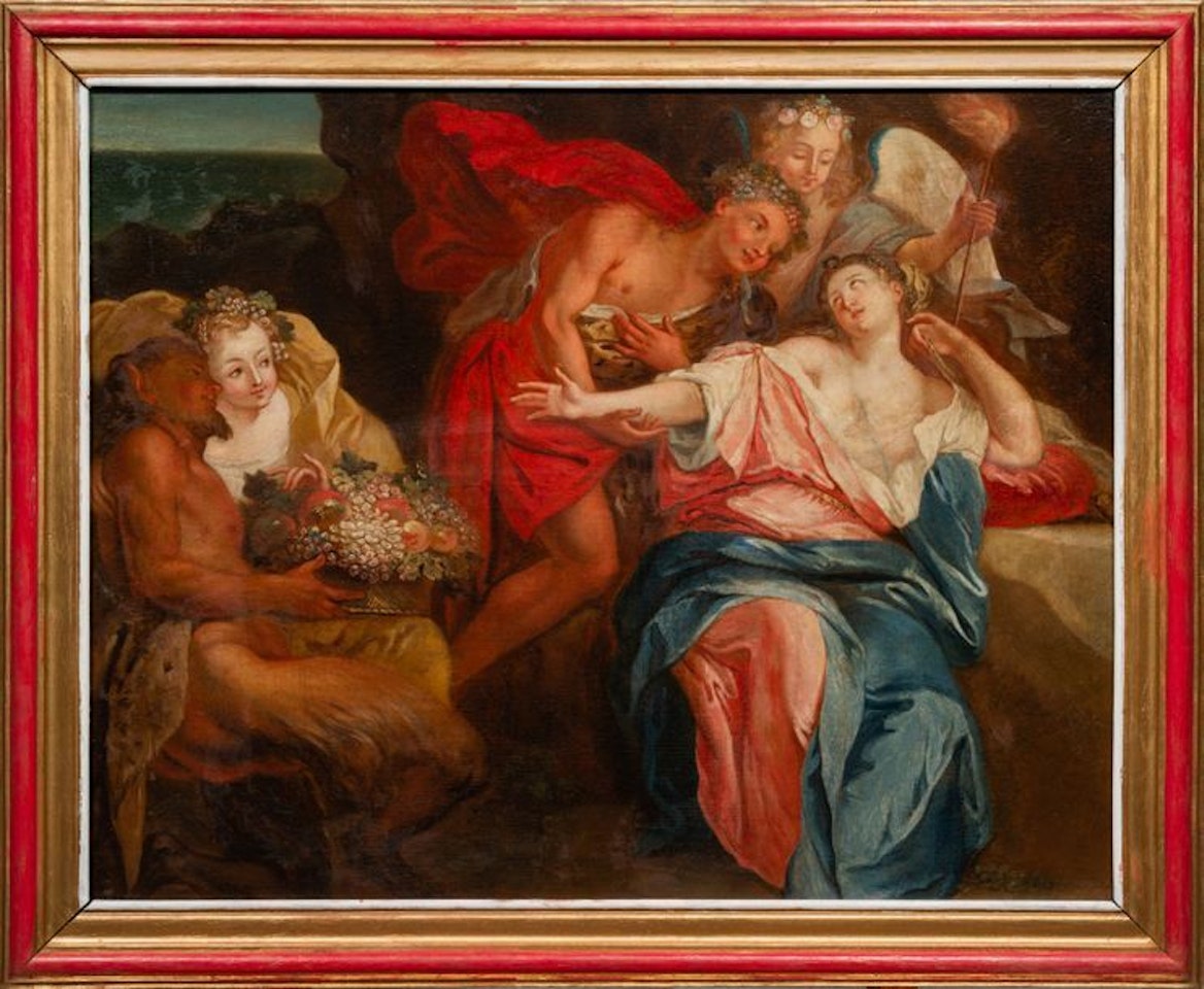 Bacchus and Ariadne by French School