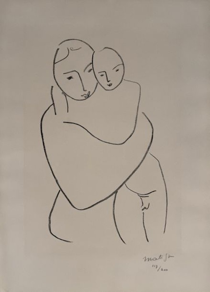 Vierge et enfant by Henri Matisse