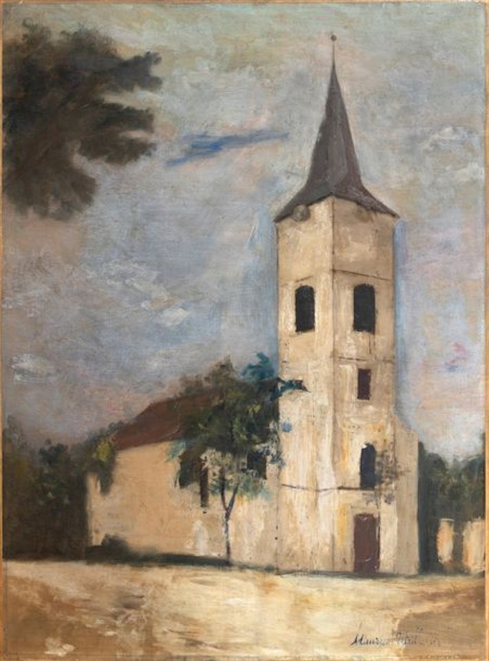 Church of Poland by Maurice Utrillo