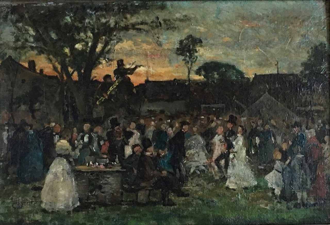 The village fair by French School