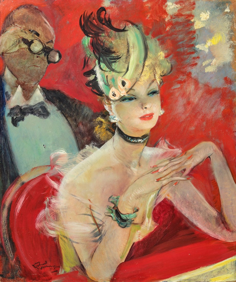 The Lodge by Jean Gabriel Domergue