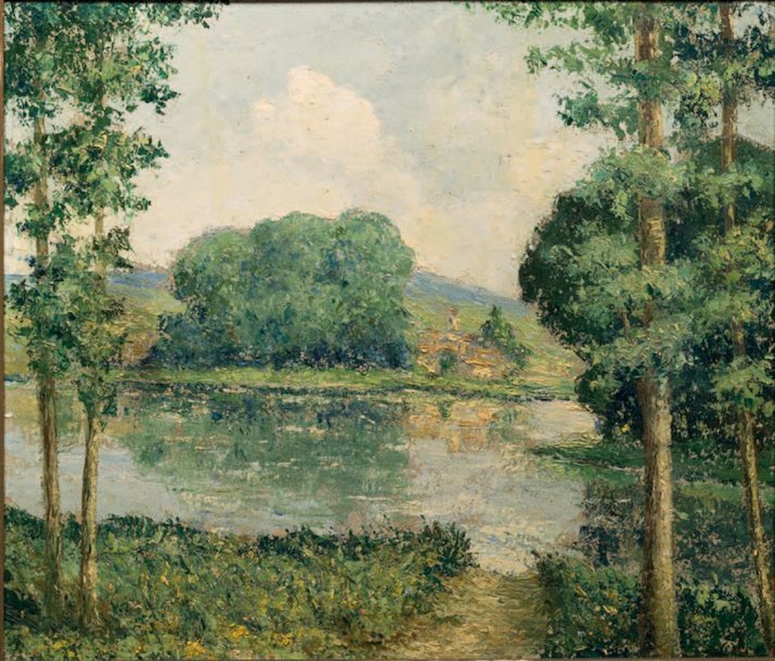 Landscape of Yonne by French School