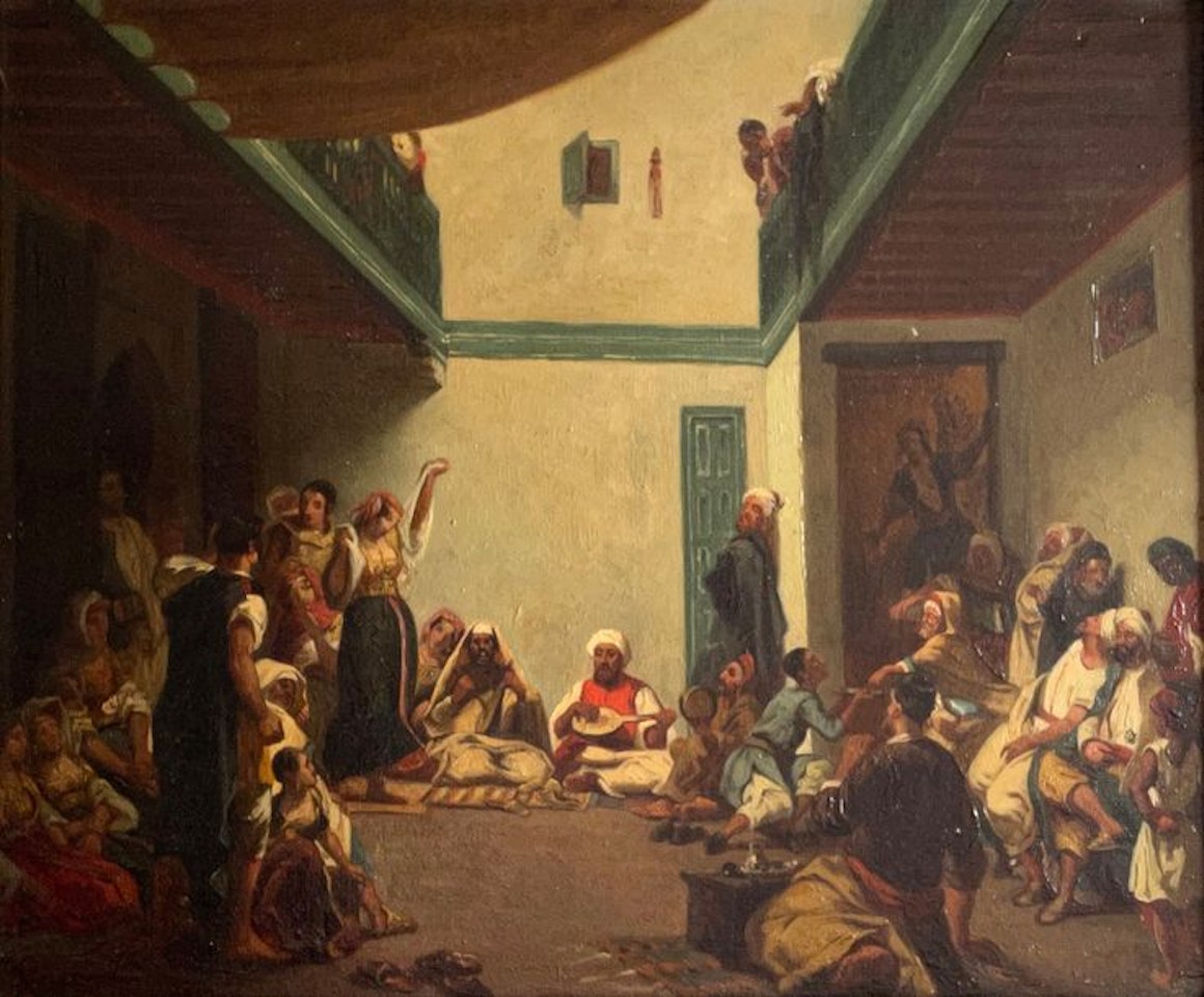 Jewish Wedding in Morocco by French School
