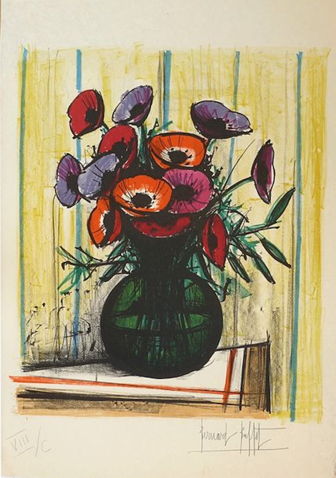 Anemones by Bernard Buffet
