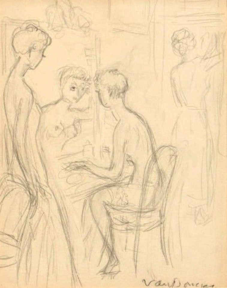 Albertine and Léa Conté by Kees van Dongen