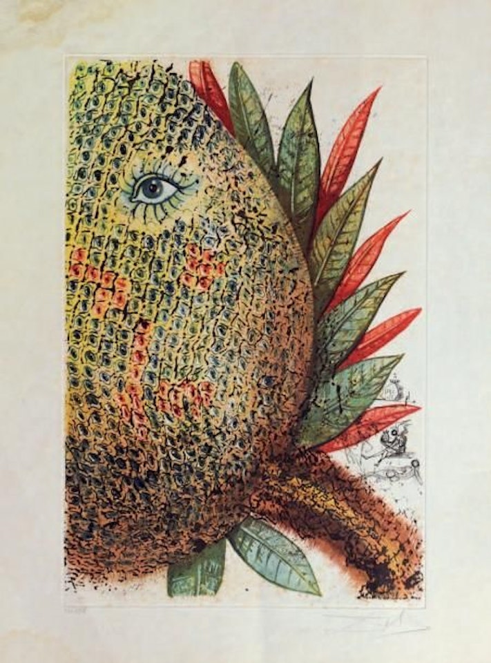 Pineapple by Salvador Dali