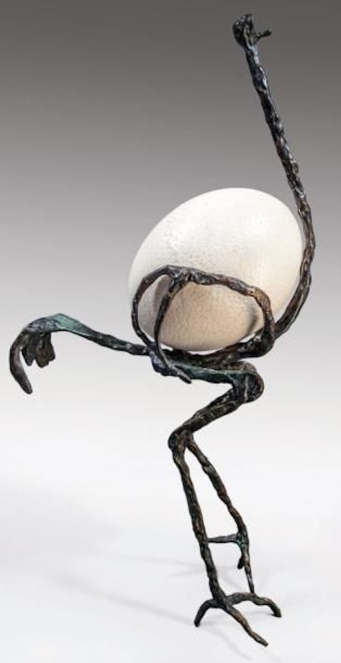 “The ostrich by Diego Giacometti