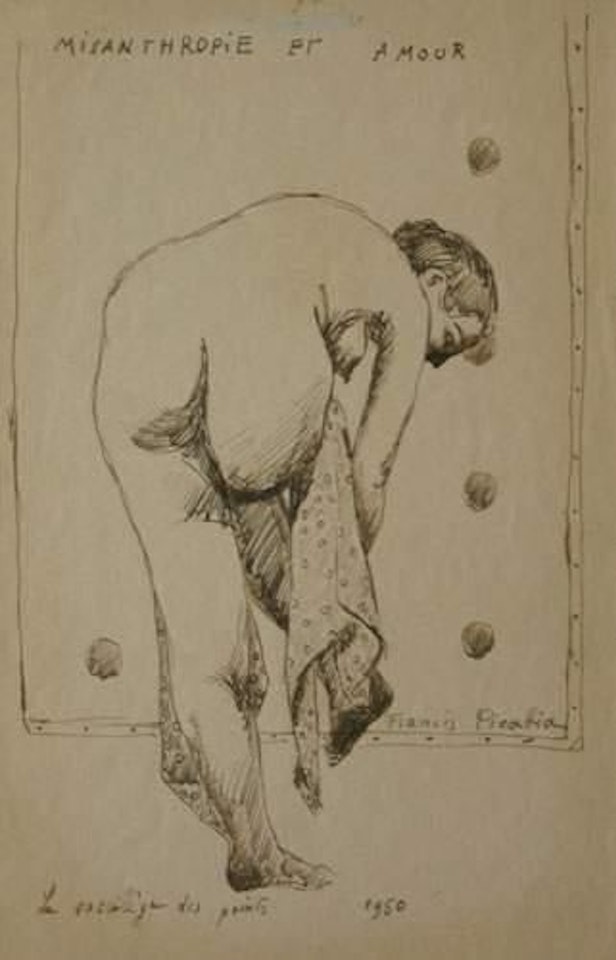 (Misanthropy and Love)” by Francis Picabia
