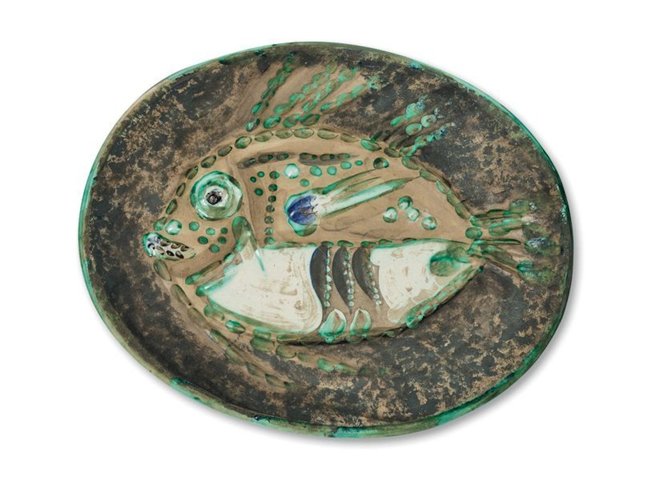 Poisson chiné (A.R. 170) by Pablo Picasso